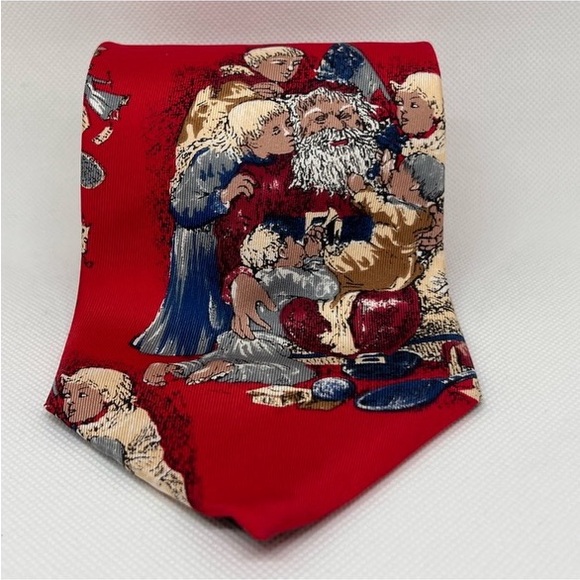 EUC Vintage Wembley Christmas Motif Tie - Picture 2 of 8